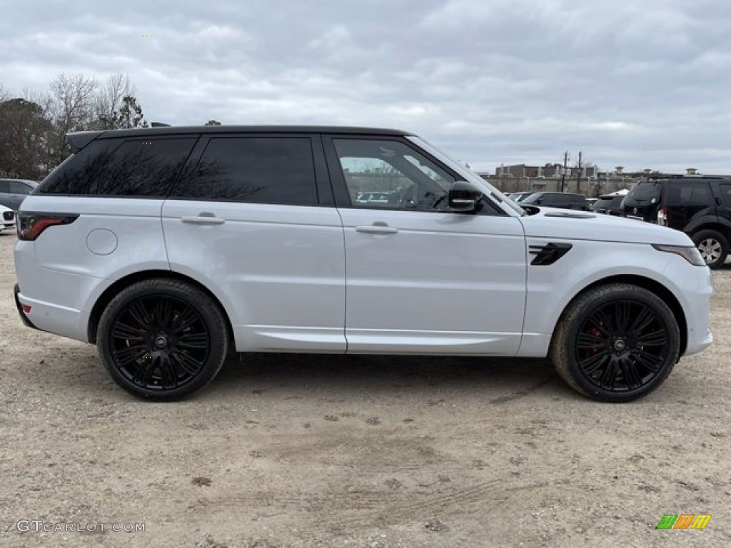 2021 Range Rover Sport HSE Dynamic - Yulong White Metallic / Ebony photo #8
