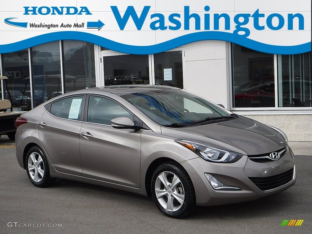 2016 Elantra Value Edition - Desert Bronze / Beige photo #1
