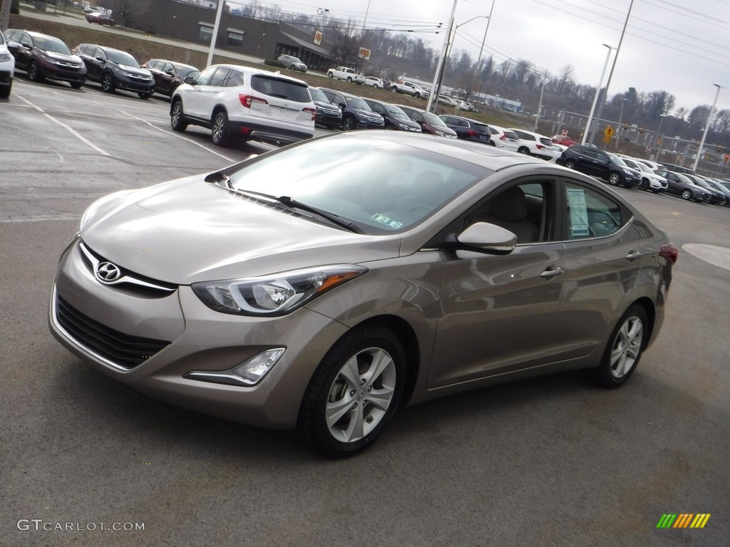 2016 Elantra Value Edition - Desert Bronze / Beige photo #6
