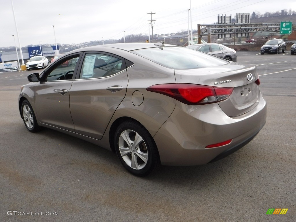 2016 Elantra Value Edition - Desert Bronze / Beige photo #8