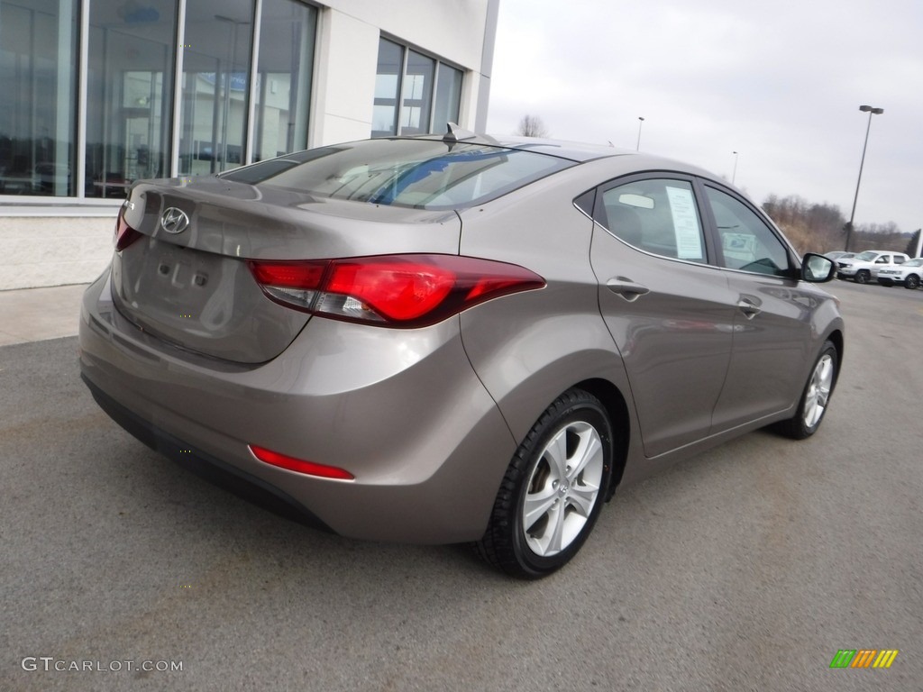 2016 Elantra Value Edition - Desert Bronze / Beige photo #10