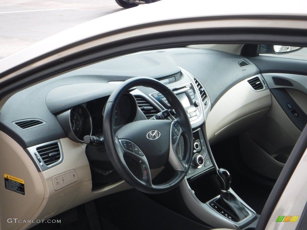 2016 Elantra Value Edition - Desert Bronze / Beige photo #12