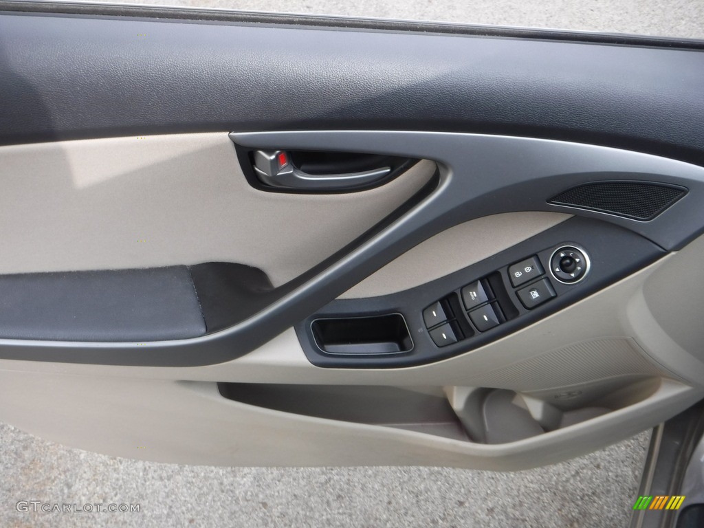 2016 Elantra Value Edition - Desert Bronze / Beige photo #14
