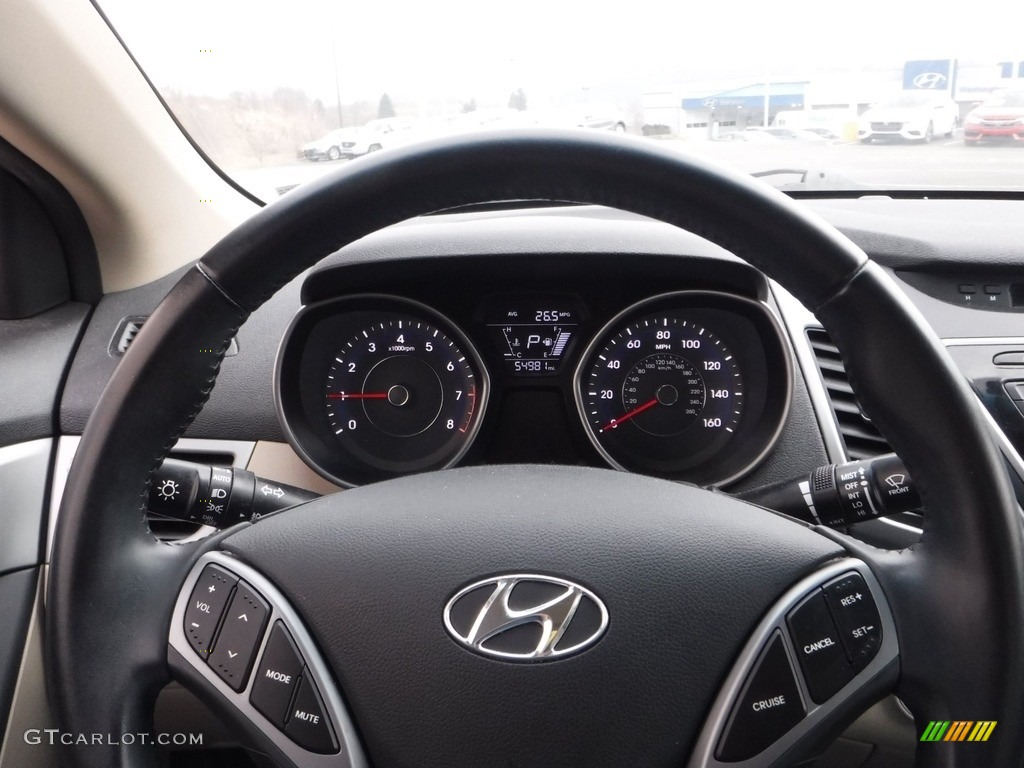 2016 Elantra Value Edition - Desert Bronze / Beige photo #22