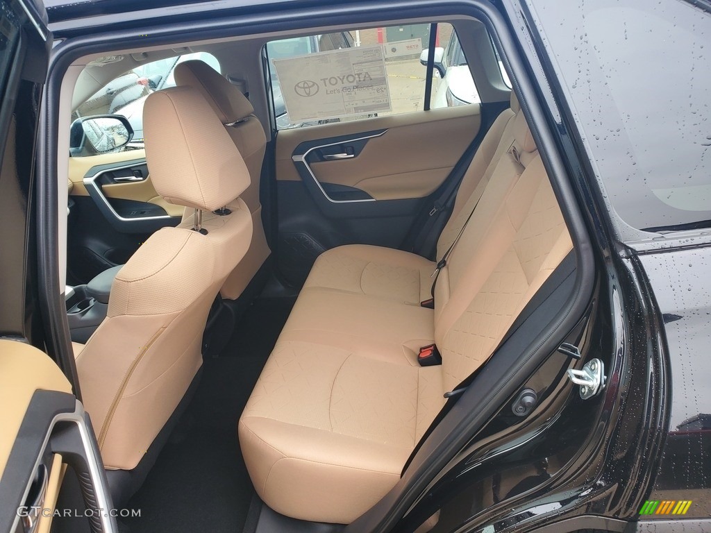 2021 RAV4 XLE AWD - Midnight Black Metallic / Nutmeg photo #3