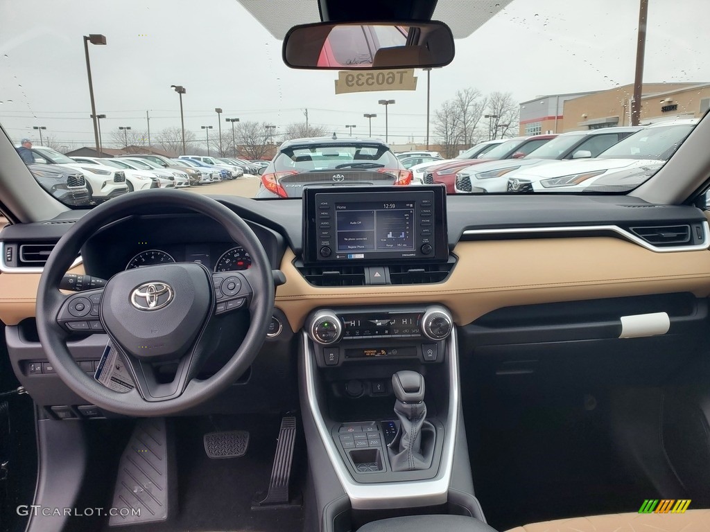 2021 RAV4 XLE AWD - Midnight Black Metallic / Nutmeg photo #4