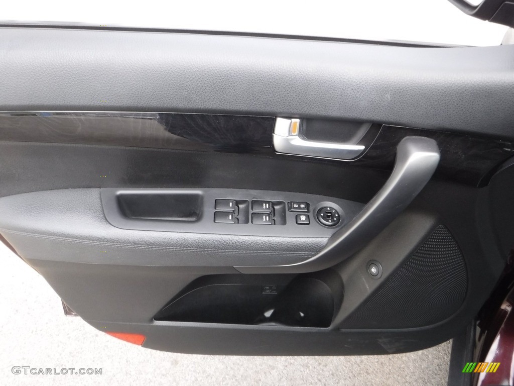 2015 Kia Sorento EX AWD Black Door Panel Photo #140782898