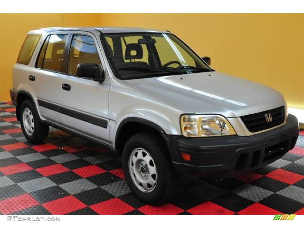 1999 CR-V LX 4WD - Sebring Silver Metallic / Charcoal photo #1