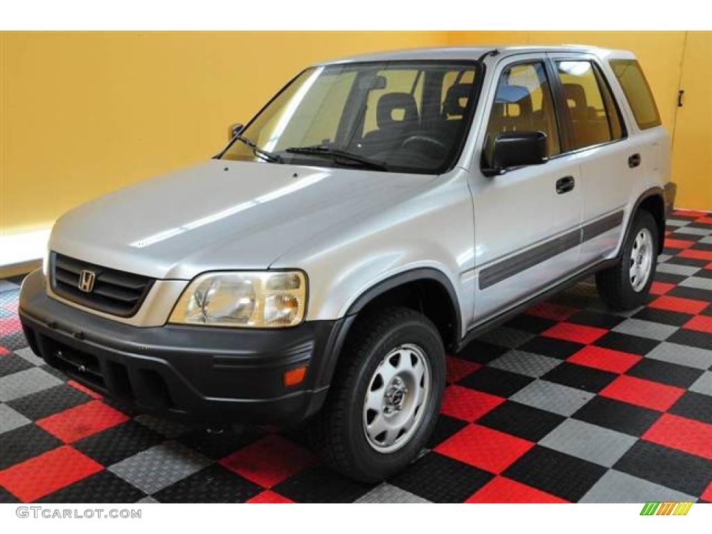 1999 CR-V LX 4WD - Sebring Silver Metallic / Charcoal photo #3
