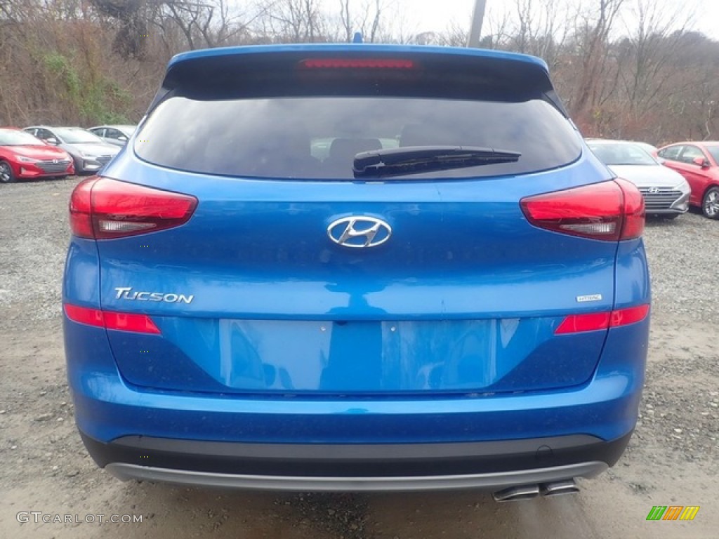 2021 Tucson SEL AWD - Aqua Blue / Black photo #4