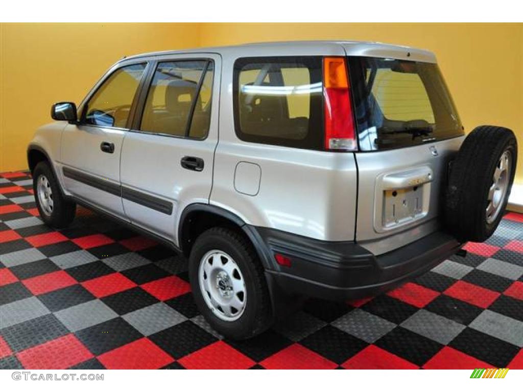 1999 CR-V LX 4WD - Sebring Silver Metallic / Charcoal photo #4