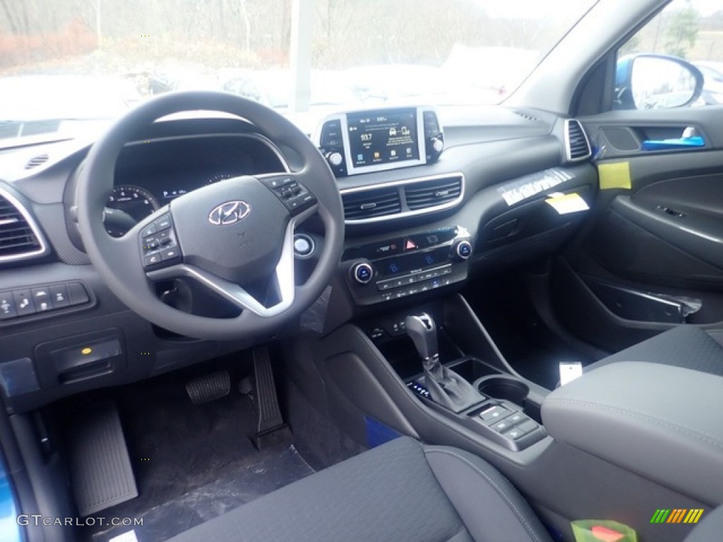 2021 Tucson SEL AWD - Aqua Blue / Black photo #12