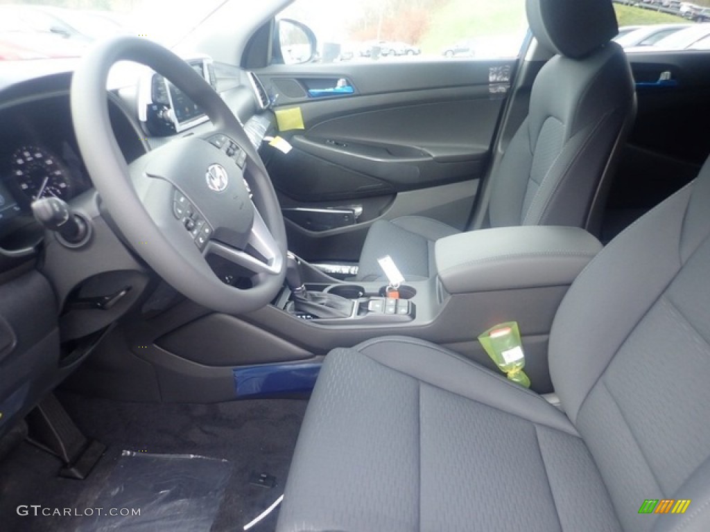 2021 Tucson SEL AWD - Aqua Blue / Black photo #14