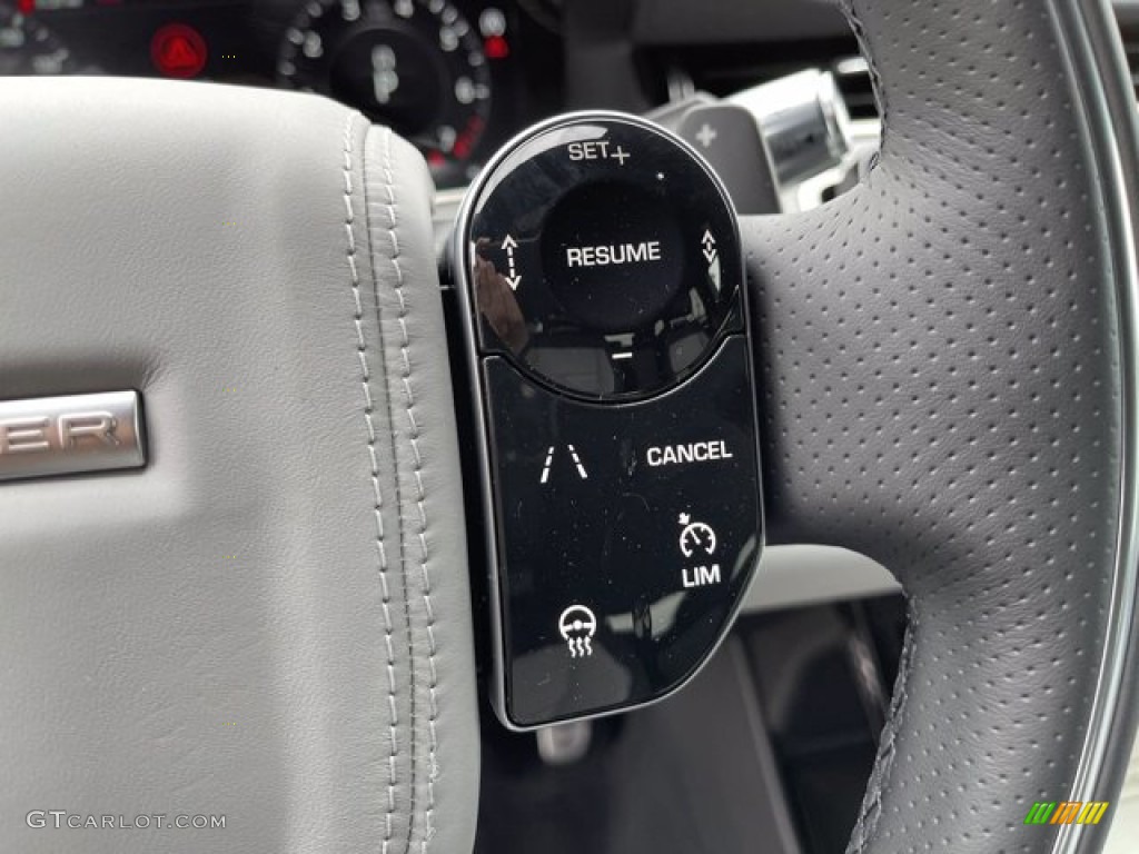 2020 Land Rover Range Rover Evoque First Edition Cloud/Ebony Steering Wheel Photo #140783387