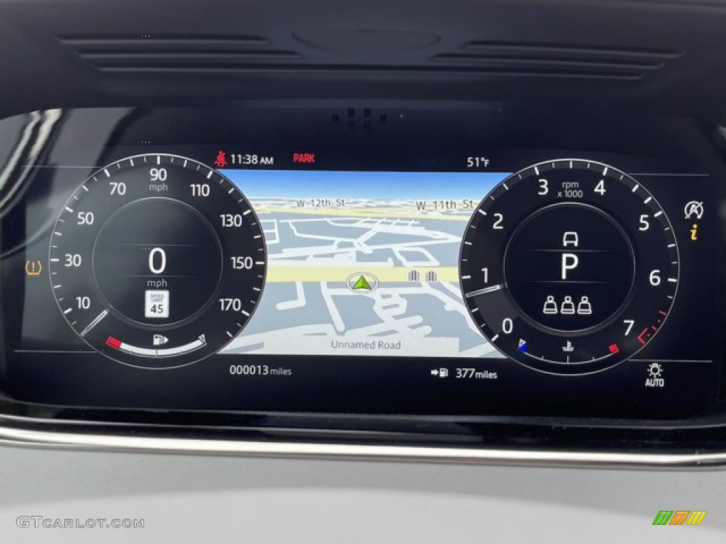 2020 Land Rover Range Rover Evoque First Edition Gauges Photos