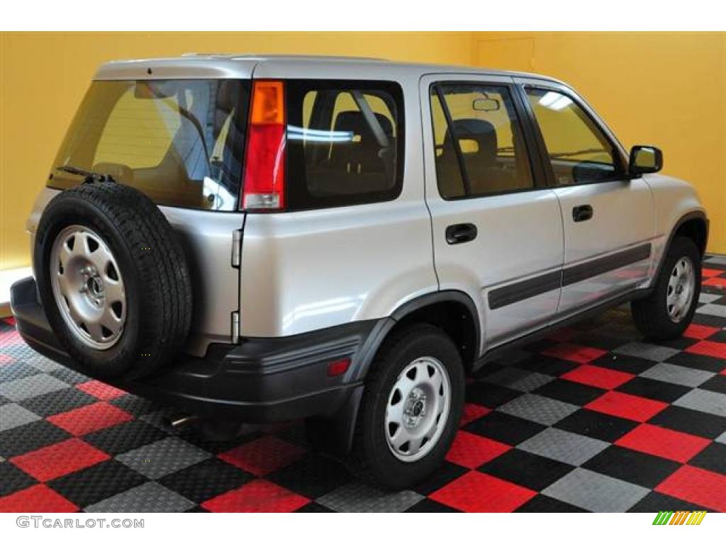1999 CR-V LX 4WD - Sebring Silver Metallic / Charcoal photo #6