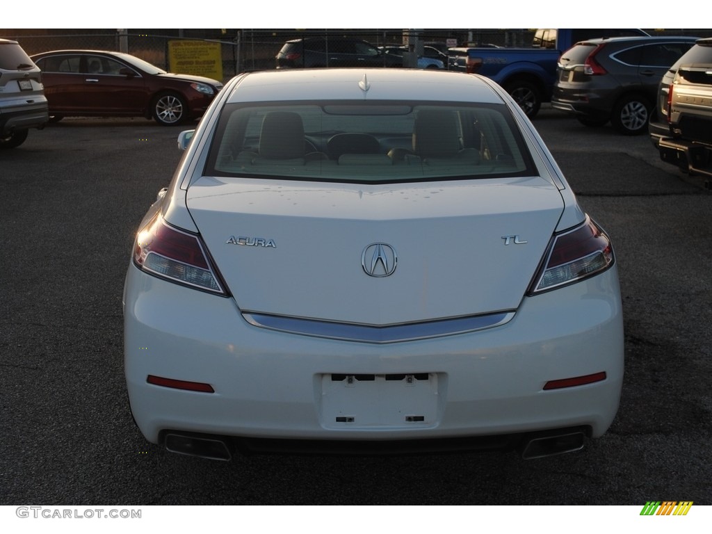 2012 TL 3.5 - Bellanova White Pearl / Parchment photo #4