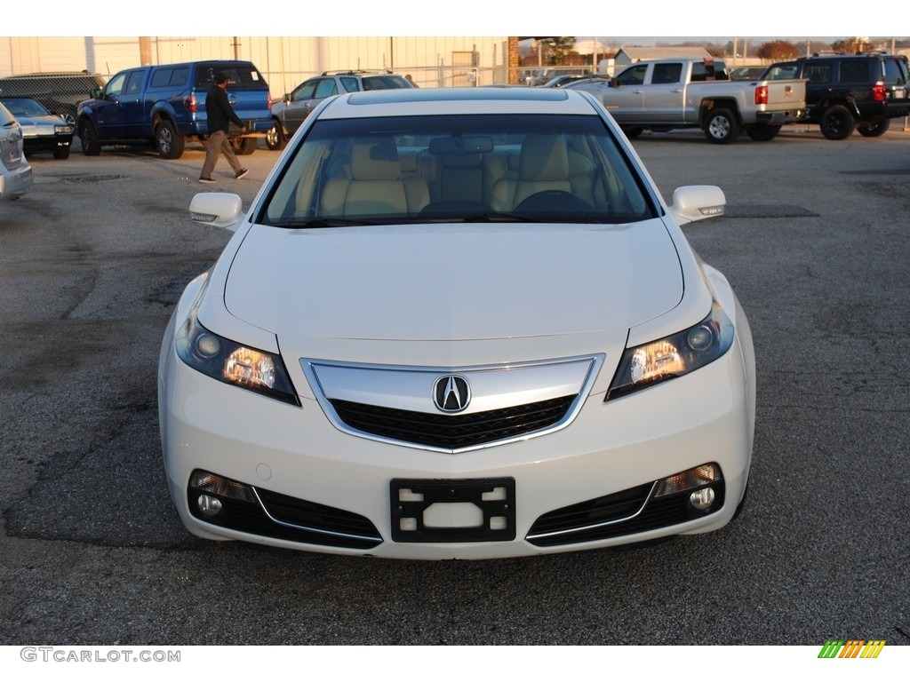 2012 TL 3.5 - Bellanova White Pearl / Parchment photo #8