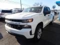 2021 Summit White Chevrolet Silverado 1500 Custom Crew Cab 4x4  photo #7