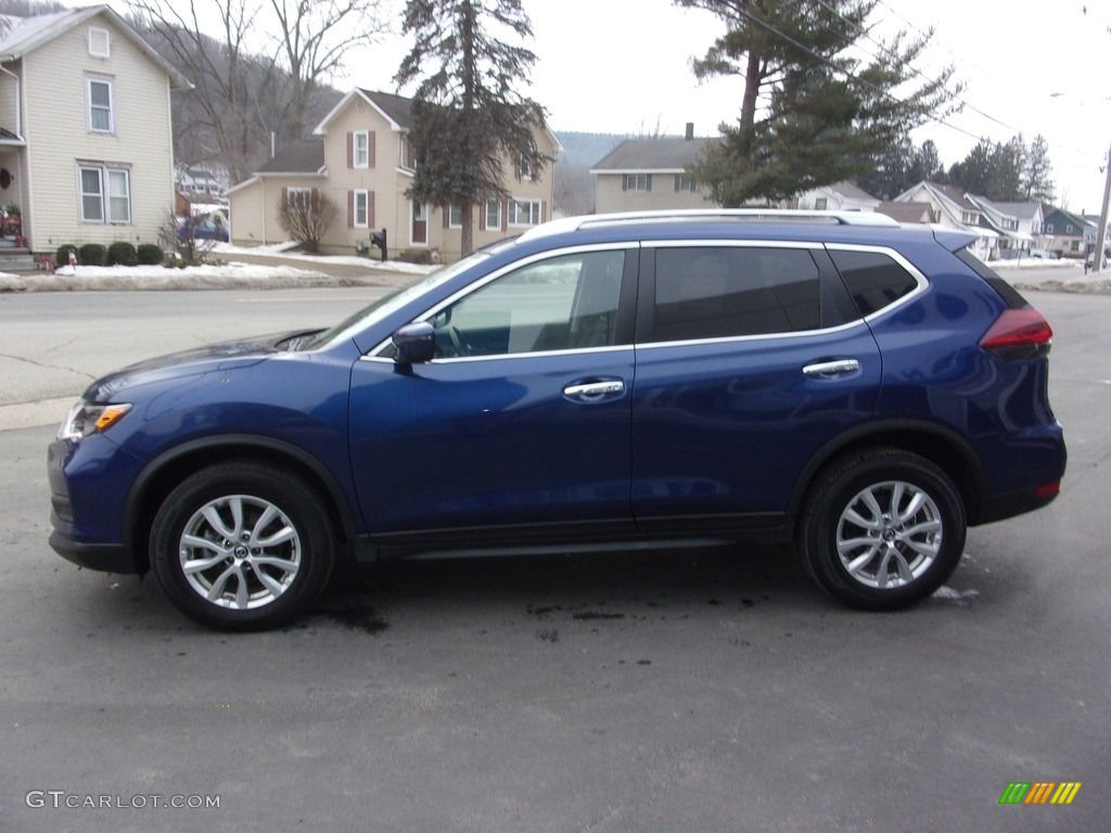 Caspian Blue Metallic 2020 Nissan Rogue SV AWD Exterior Photo #140784680