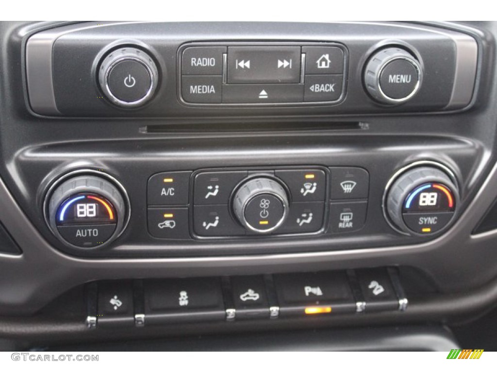 2015 GMC Sierra 1500 SLT Crew Cab 4x4 Controls Photos