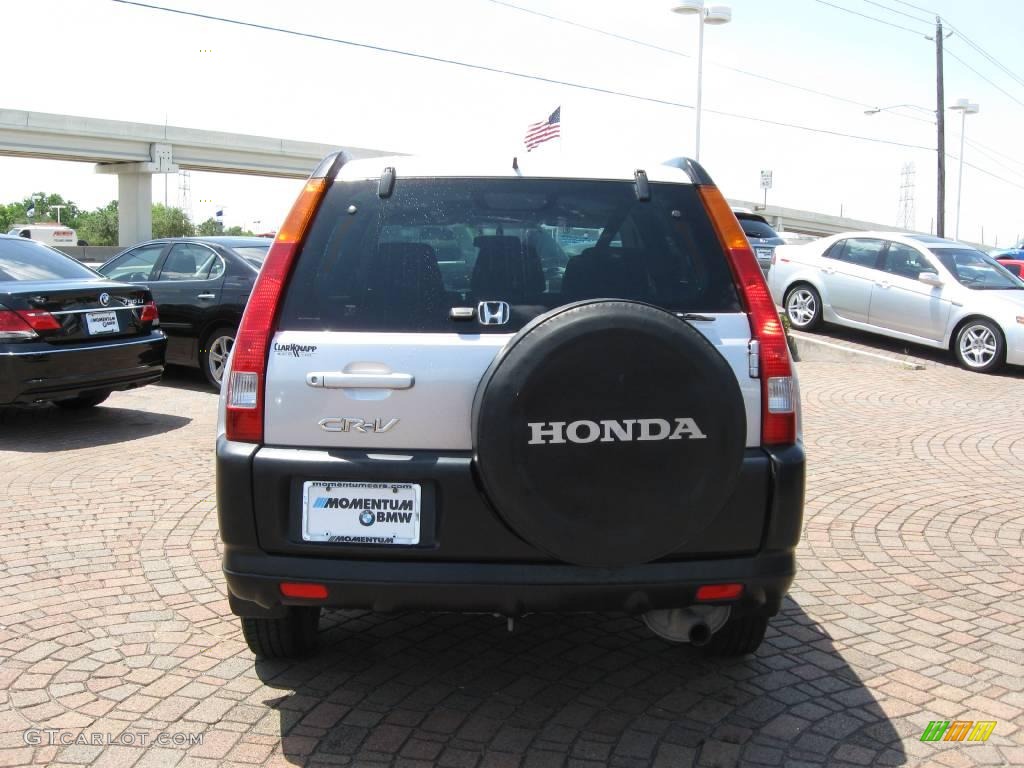 2002 CR-V EX 4WD - Satin Silver Metallic / Black photo #6