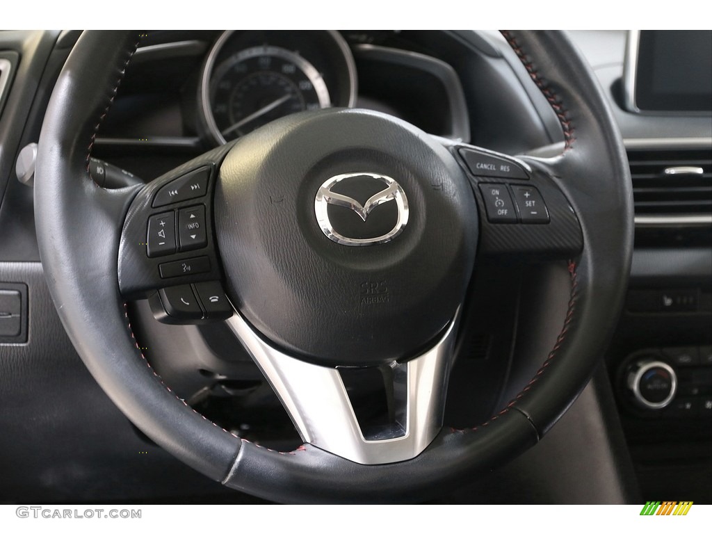 2015 Mazda MAZDA3 i Grand Touring 4 Door Steering Wheel Photos