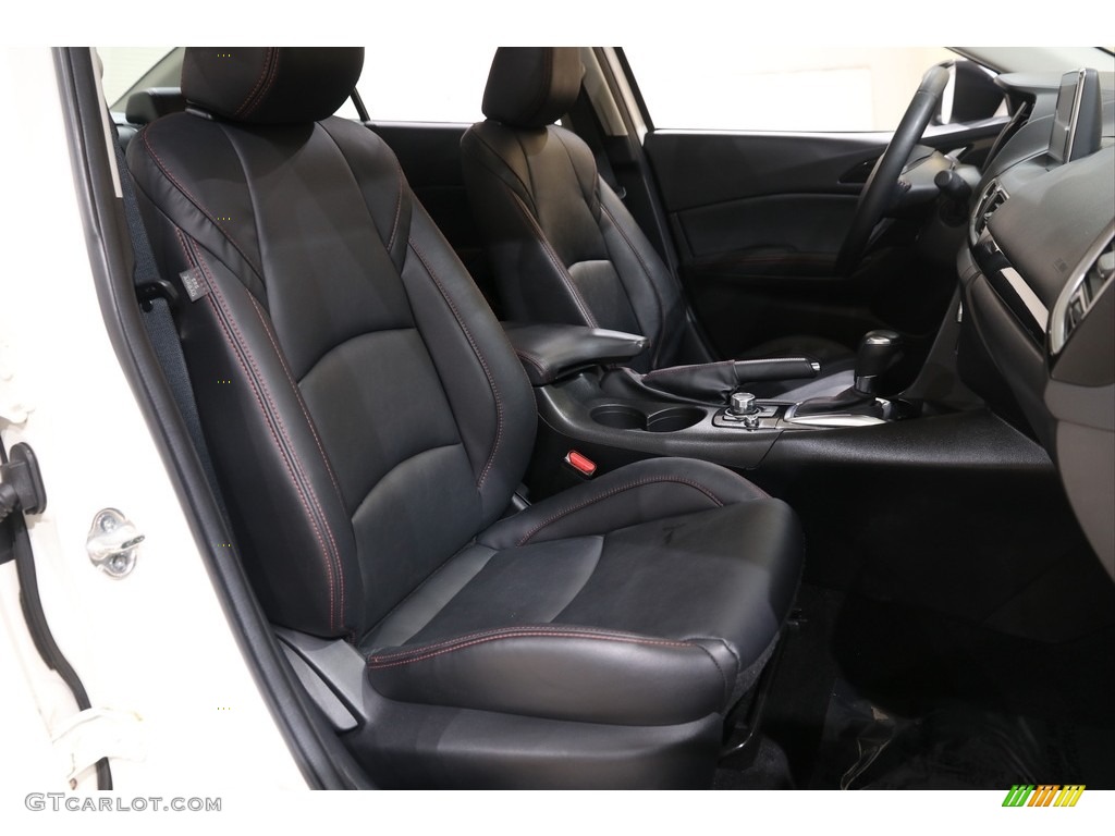 Black Interior 2015 Mazda MAZDA3 i Grand Touring 4 Door Photo #140785715
