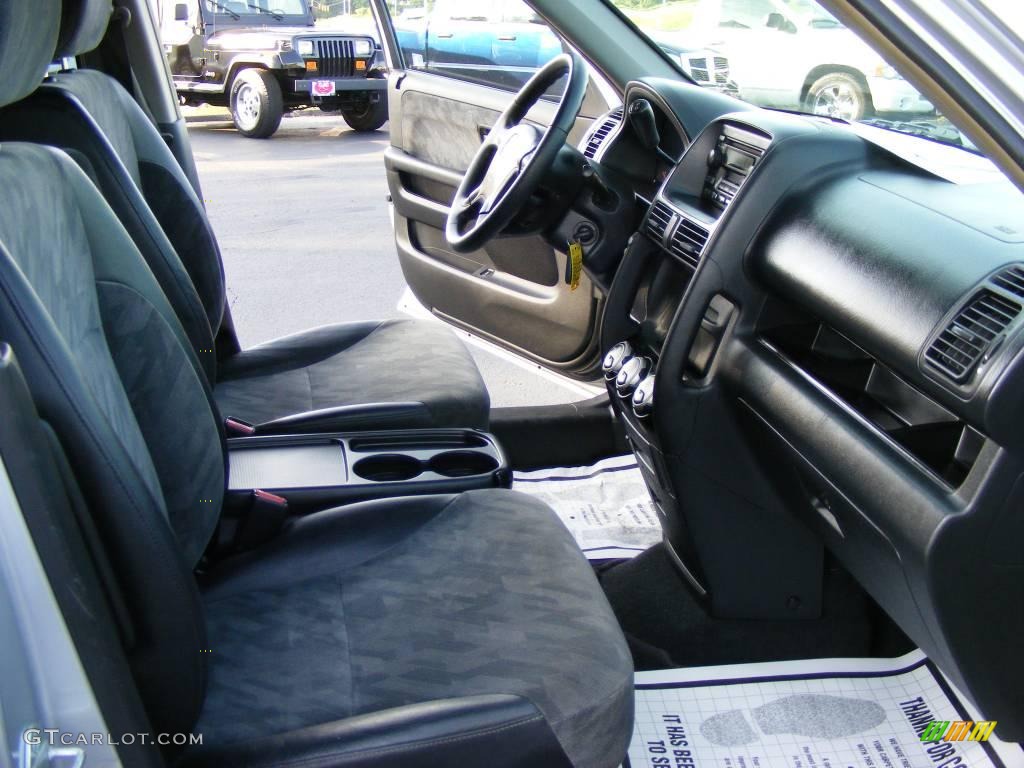 2003 CR-V EX 4WD - Satin Silver Metallic / Black photo #5
