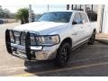 2014 Bright White Ram 1500 Laramie Crew Cab 4x4  photo #4