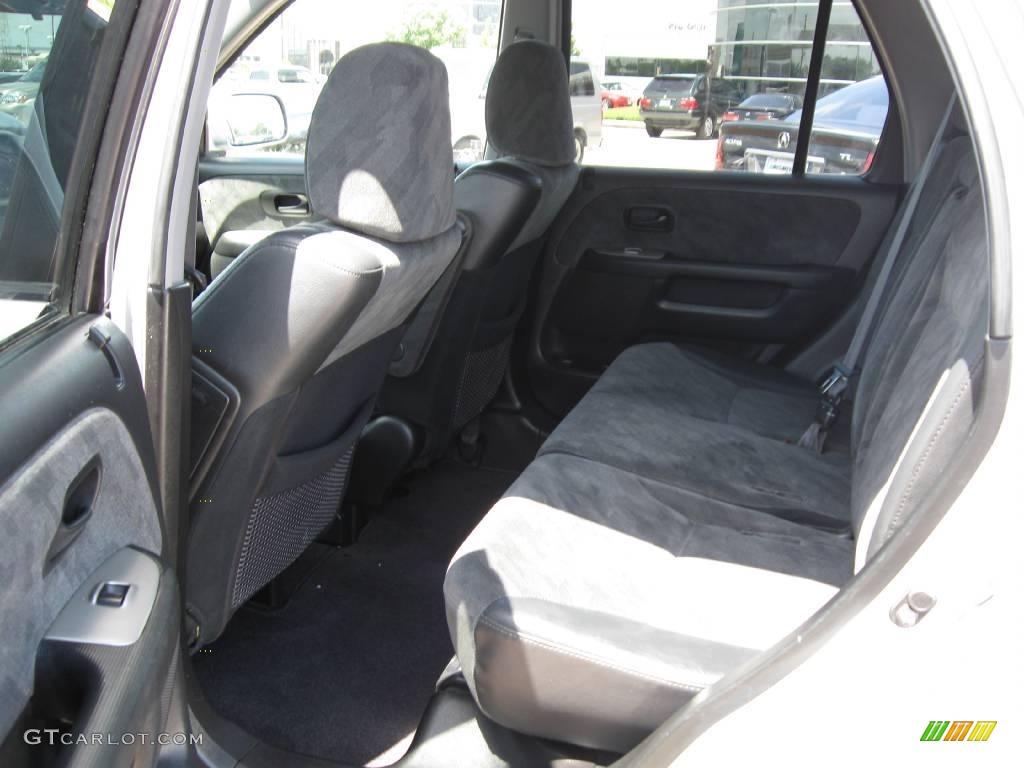 2002 CR-V EX 4WD - Satin Silver Metallic / Black photo #12