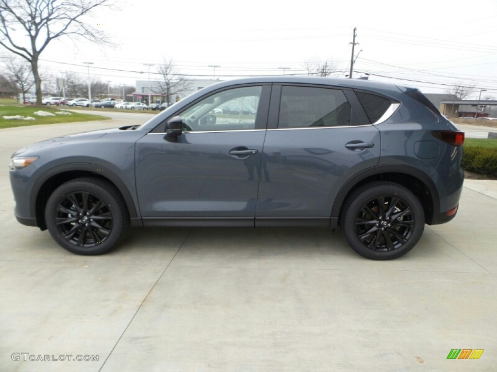 2021 CX-5 Carbon Edition AWD - Polymetal Gray / Black photo #3