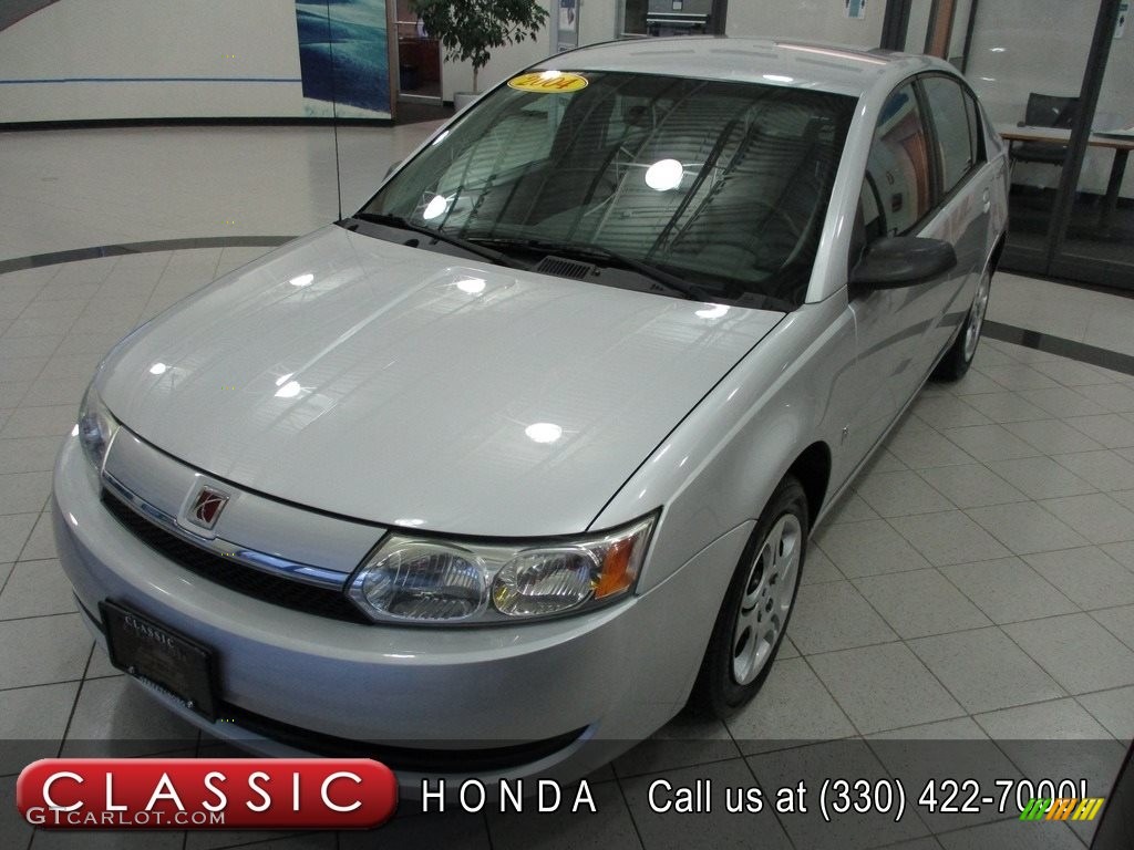 2004 ION 2 Sedan - Silver Nickel / Grey photo #1