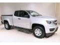 Silver Ice Metallic 2017 Chevrolet Colorado WT Extended Cab