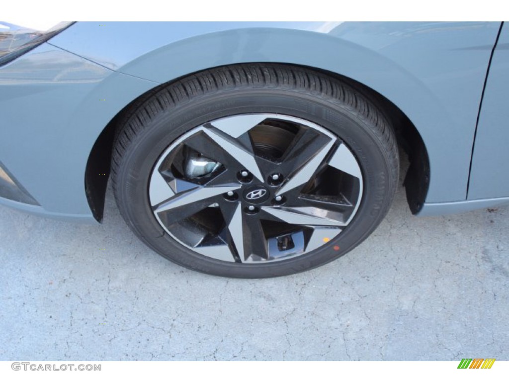 2021 Elantra SEL - Electric Shadow / Medium Gray photo #5