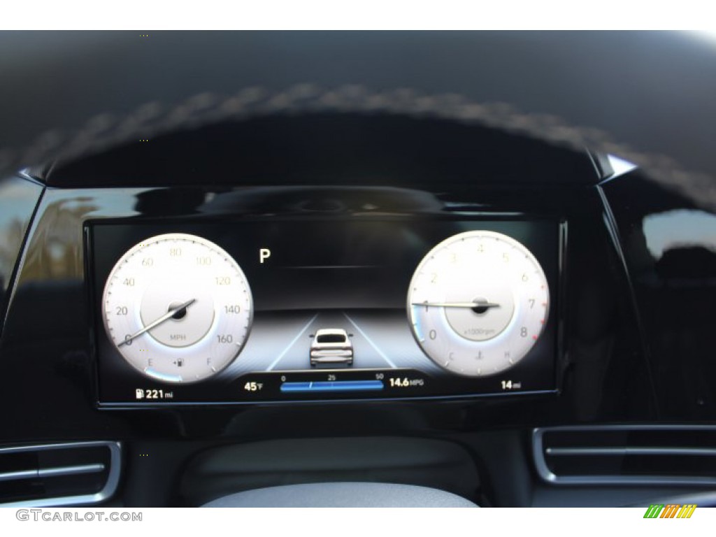 2021 Elantra SEL - Electric Shadow / Medium Gray photo #13