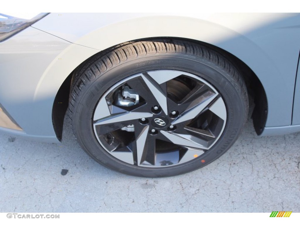 2021 Elantra SEL - Electric Shadow / Medium Gray photo #5
