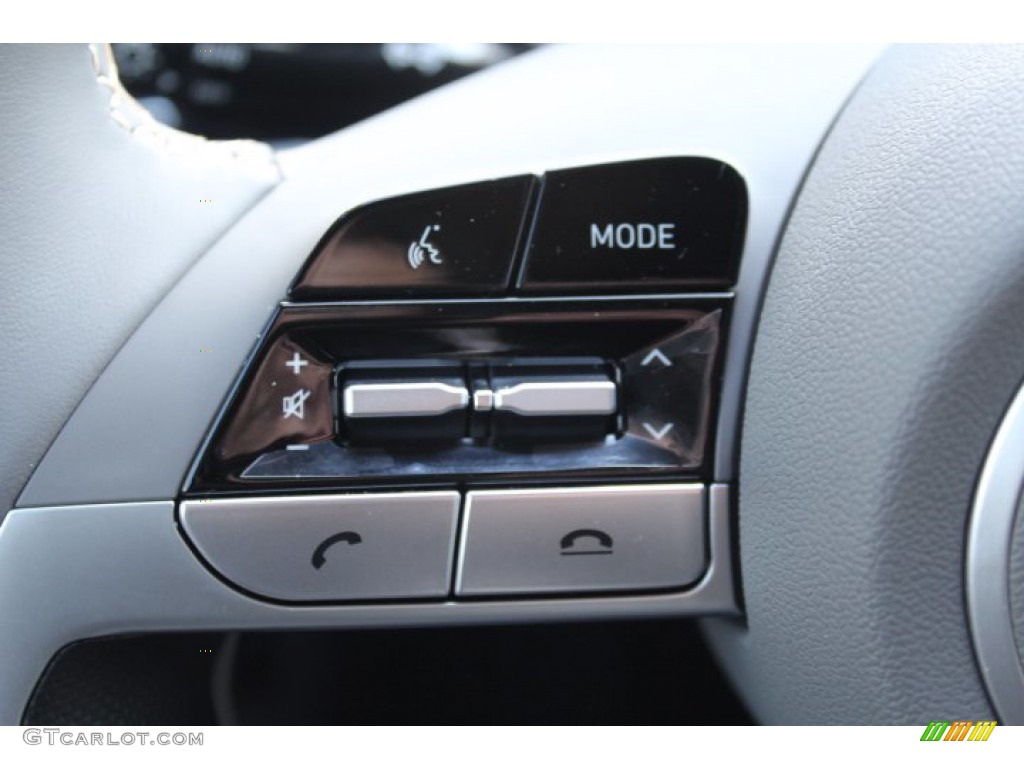 2021 Elantra SEL - Electric Shadow / Medium Gray photo #11