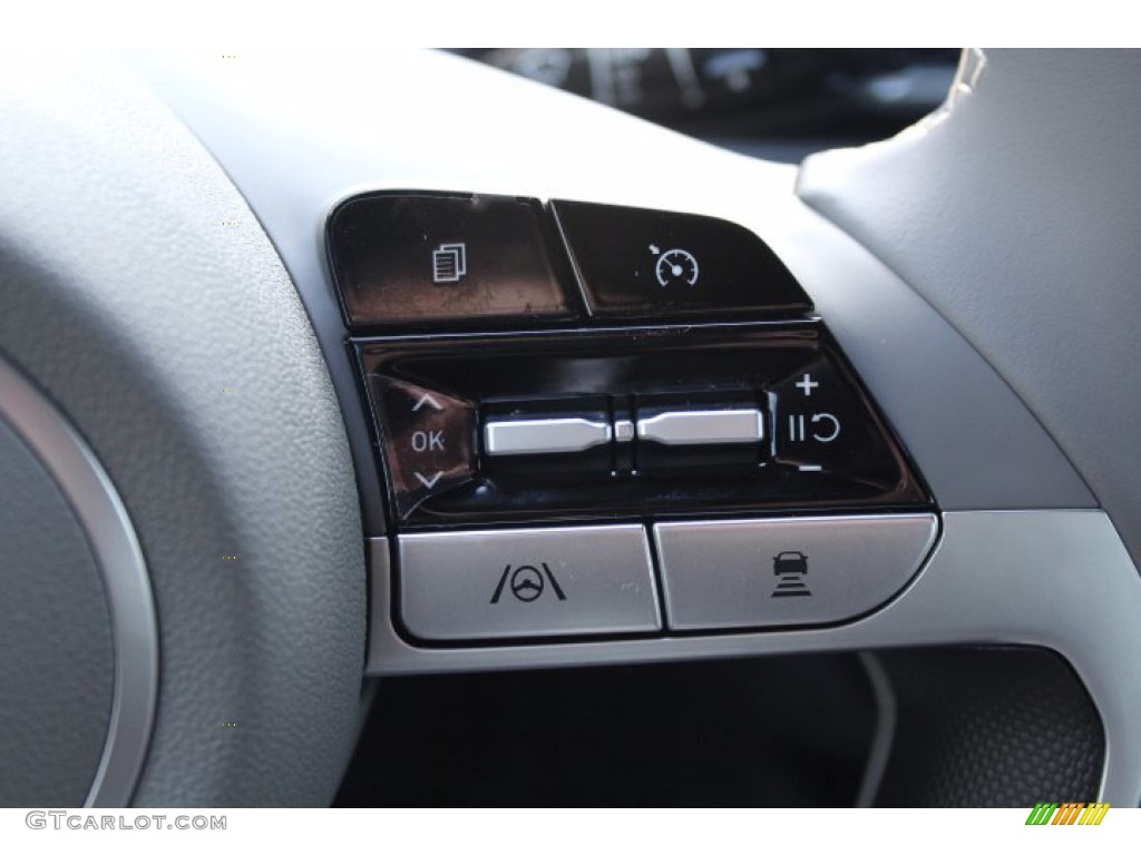 2021 Elantra SEL - Electric Shadow / Medium Gray photo #12