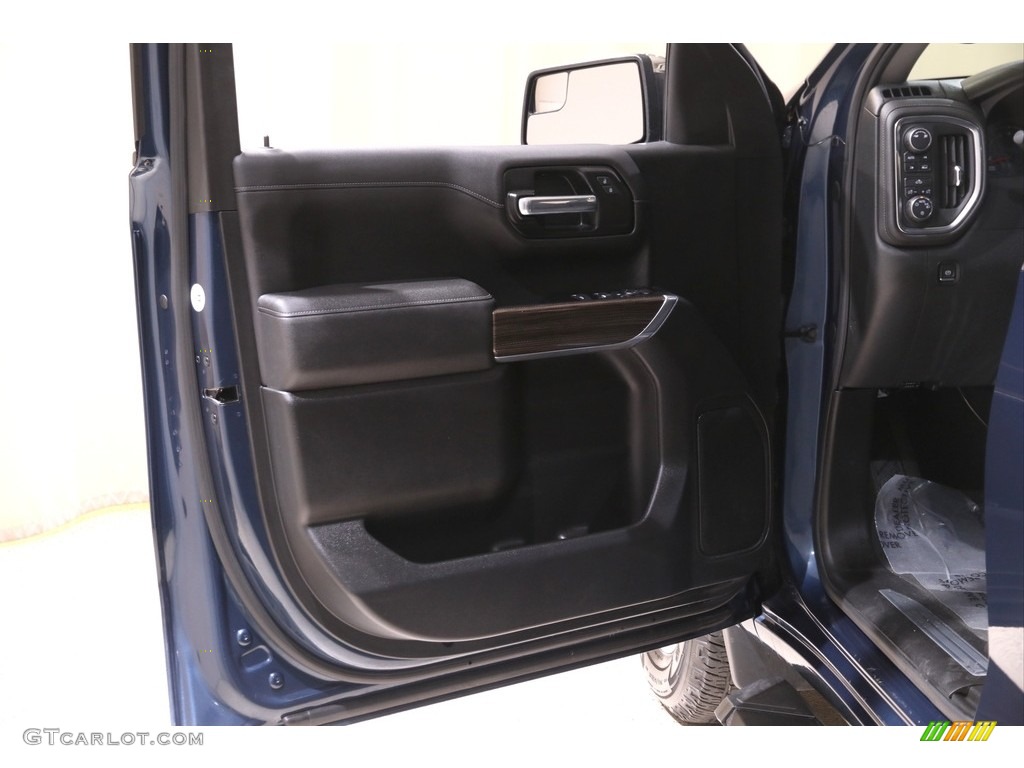 2019 Silverado 1500 LT Crew Cab 4WD - Northsky Blue Metallic / Jet Black photo #4