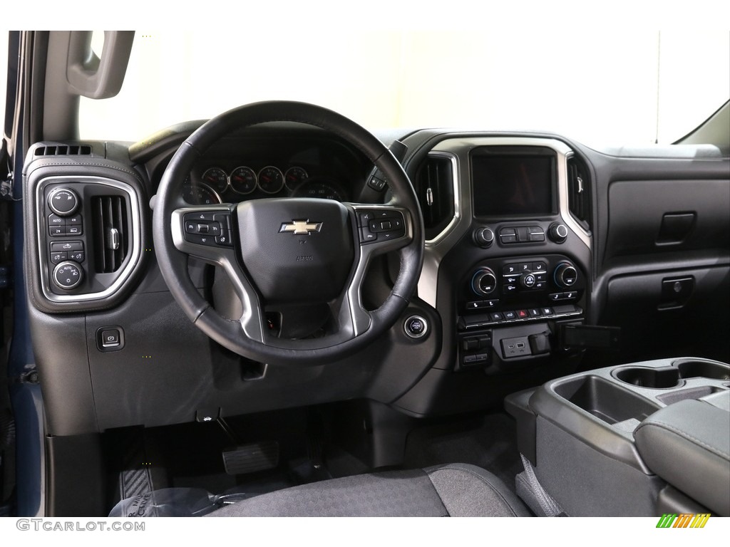 2019 Silverado 1500 LT Crew Cab 4WD - Northsky Blue Metallic / Jet Black photo #7