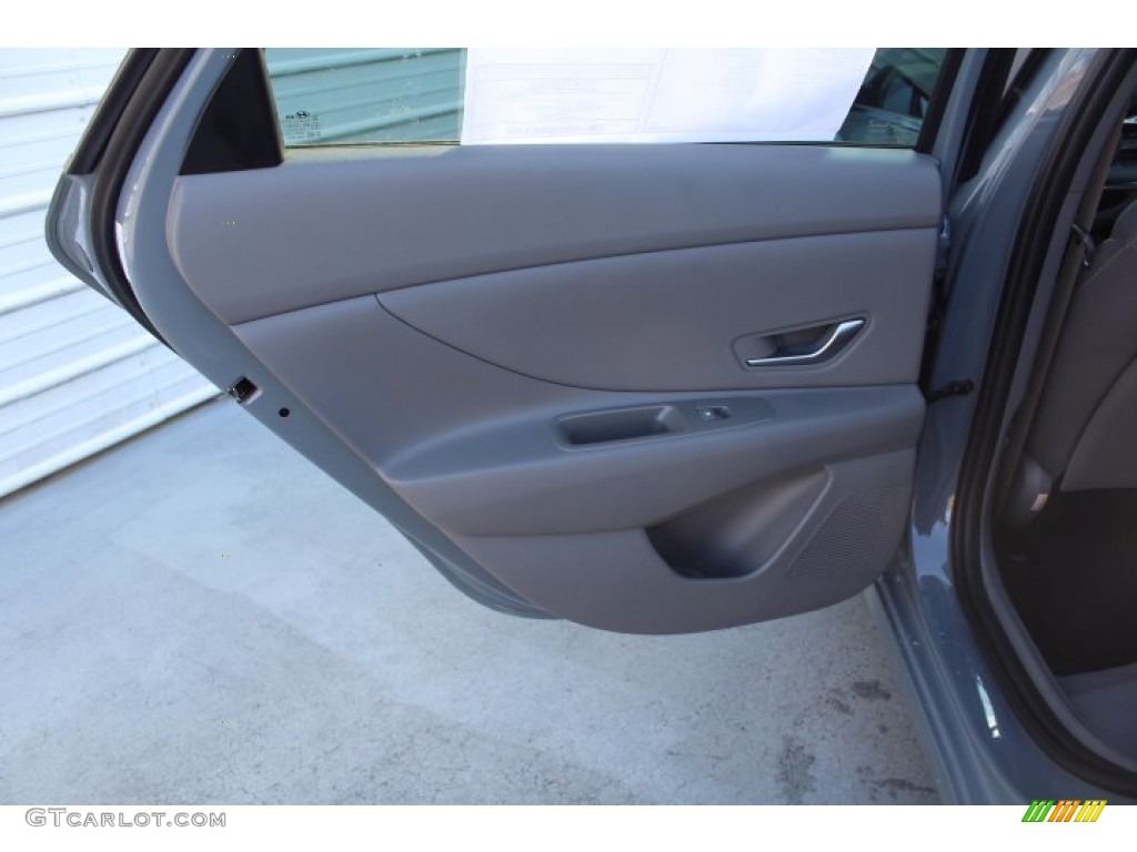 2021 Elantra SEL - Electric Shadow / Medium Gray photo #19