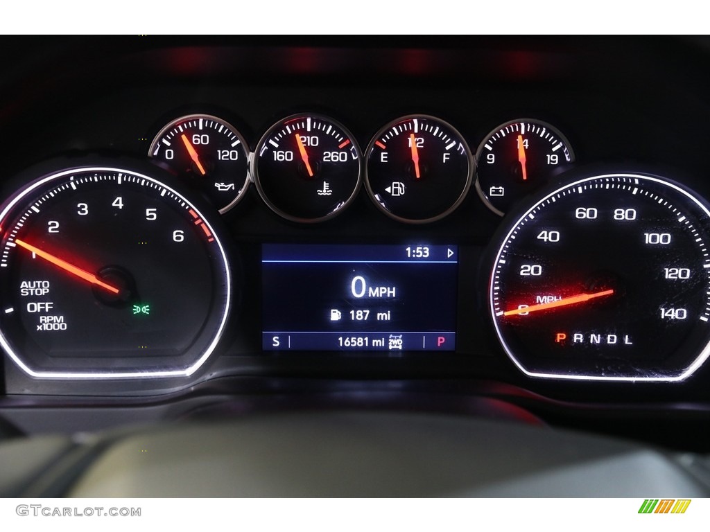 2019 Silverado 1500 LT Crew Cab 4WD - Northsky Blue Metallic / Jet Black photo #9