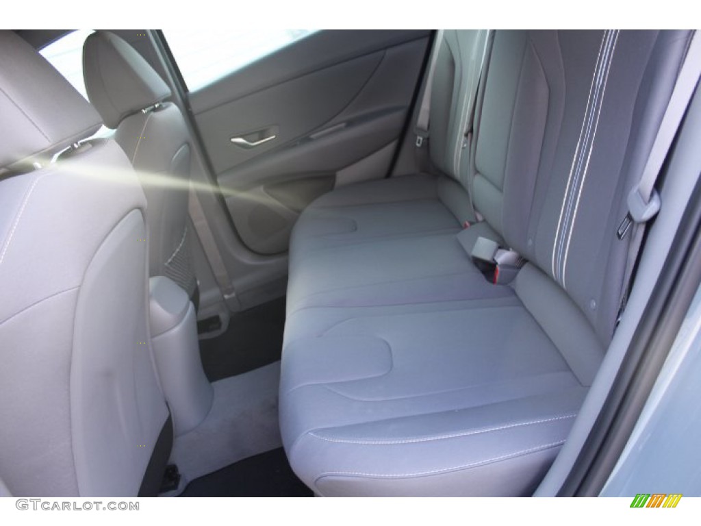 2021 Elantra SEL - Electric Shadow / Medium Gray photo #20