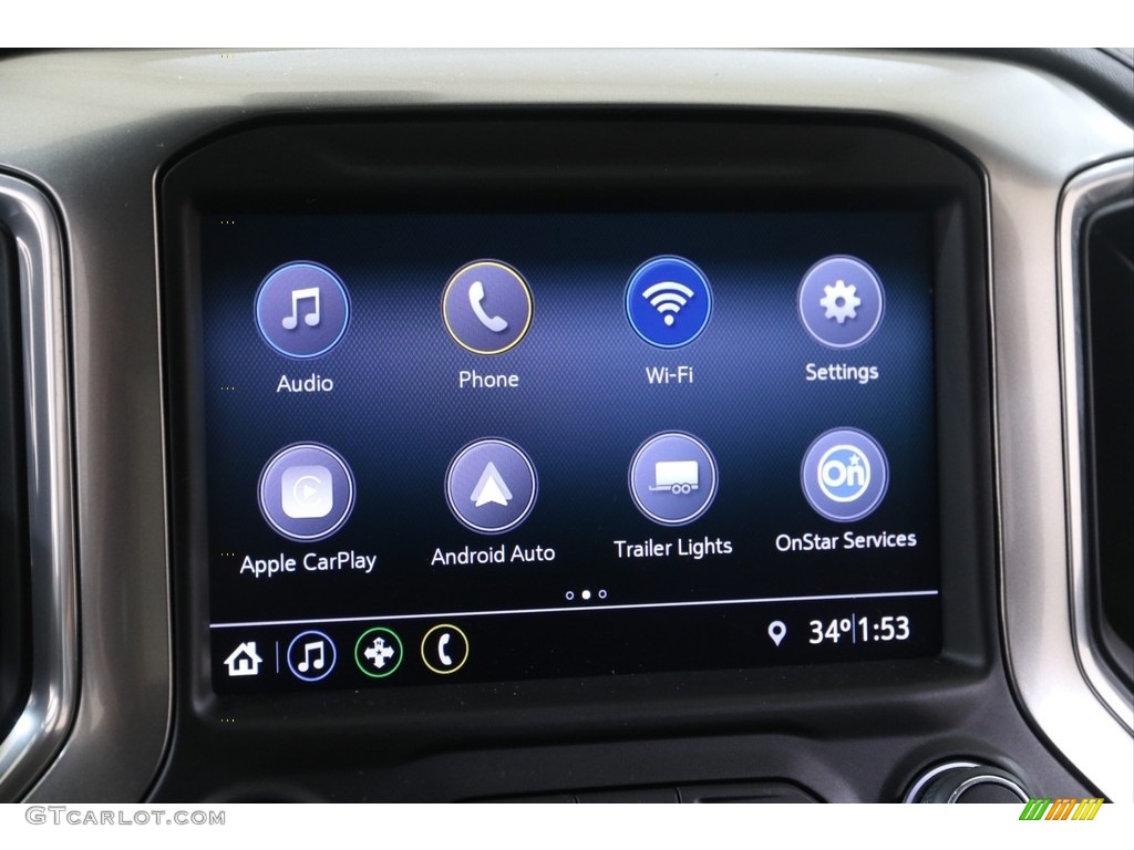 2019 Silverado 1500 LT Crew Cab 4WD - Northsky Blue Metallic / Jet Black photo #11