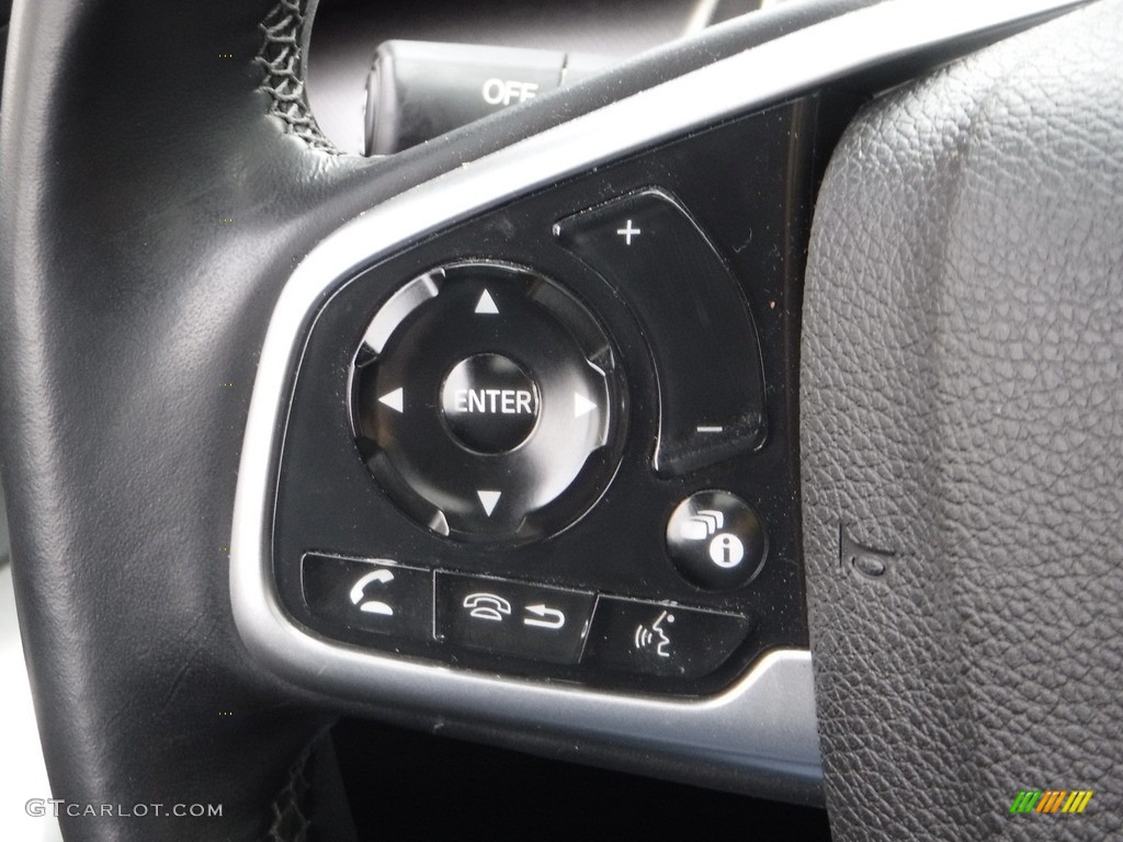 2019 Civic EX Coupe - Rallye Red / Black photo #6