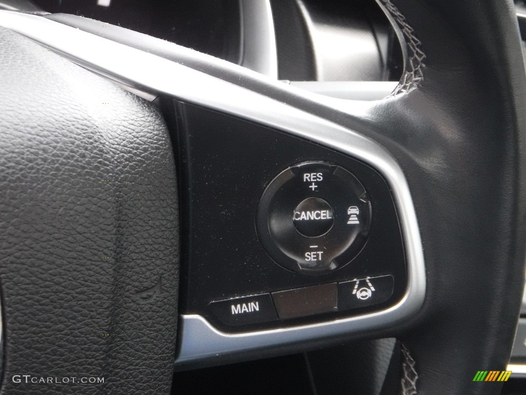 2019 Civic EX Coupe - Rallye Red / Black photo #7