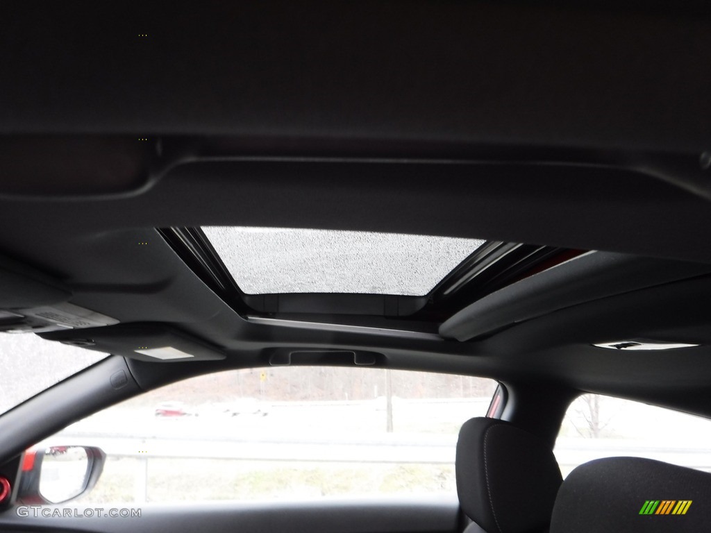 2019 Civic EX Coupe - Rallye Red / Black photo #16