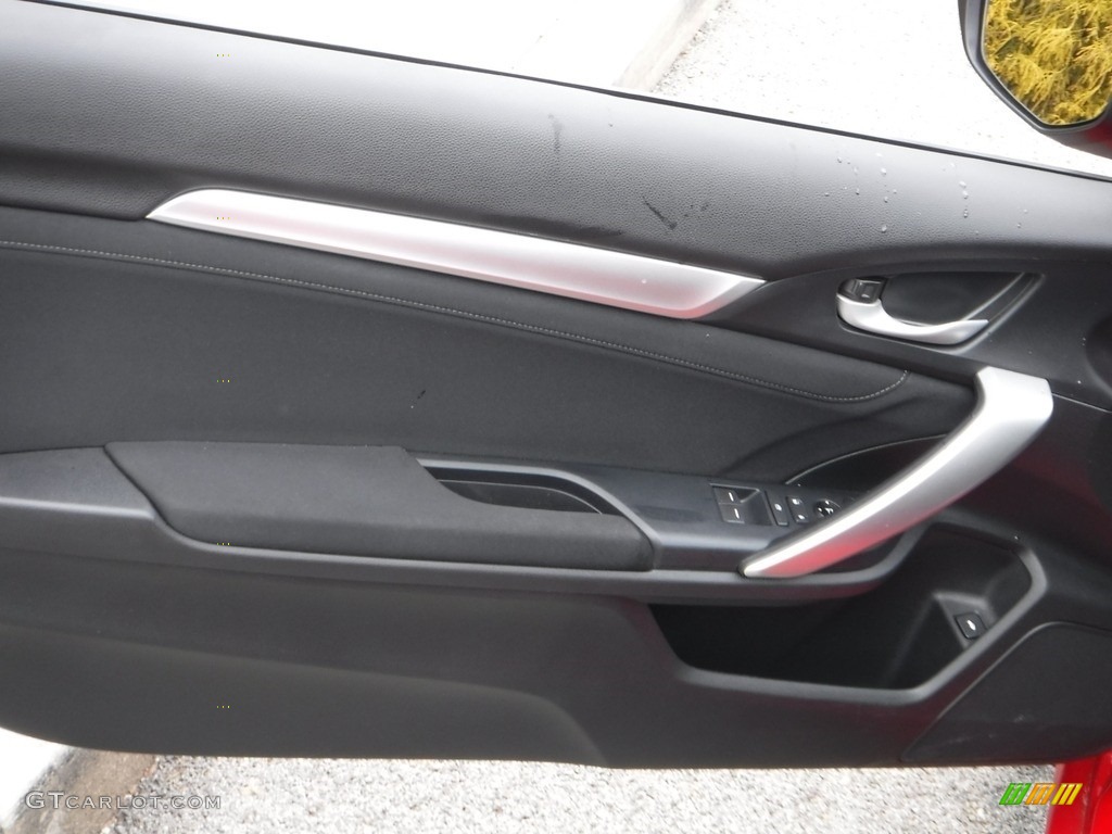 2019 Civic EX Coupe - Rallye Red / Black photo #18