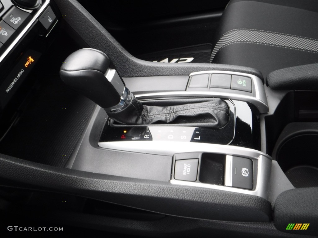 2019 Civic EX Coupe - Rallye Red / Black photo #22